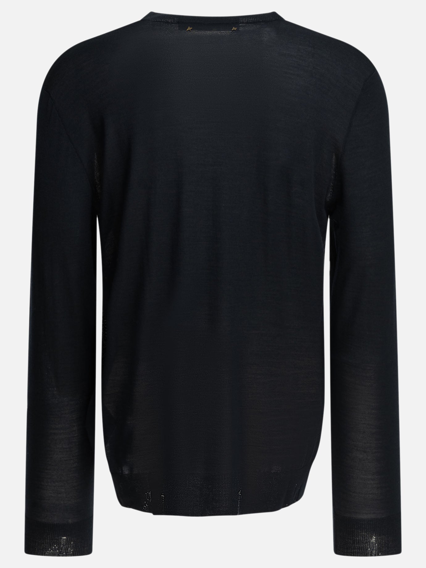 Crewneck sweaters Solid colour  Blue - Golden Goose Men | PDP | VIETTI Online Store | Zoom-Modal_2
