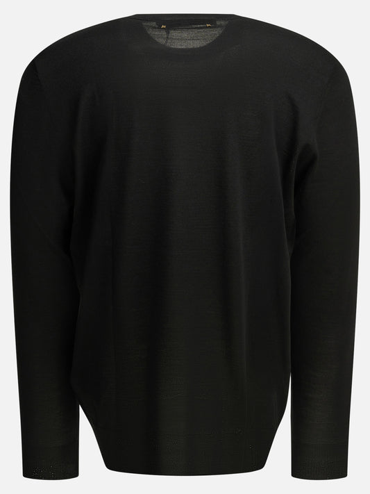 Crewneck sweaters Solid colour  Black - Golden Goose Men | PLP | VIETTI Online Store | 2

