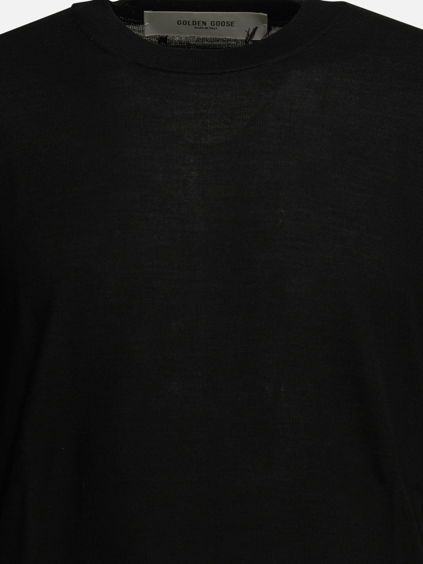 Crewneck sweaters Solid colour  Black - Golden Goose Men | PDP | VIETTI Online Store | thumbnail_5