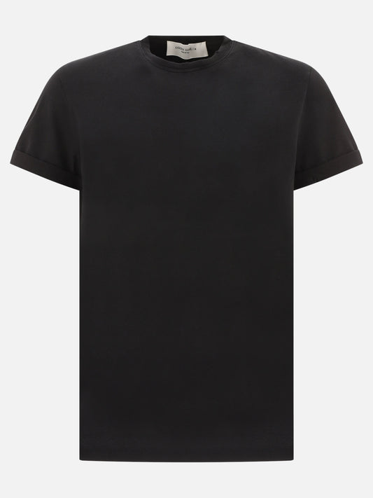 Crewneck t-shirts Solid colour  Black - Golden Goose Men | PLP | VIETTI Online Store 
