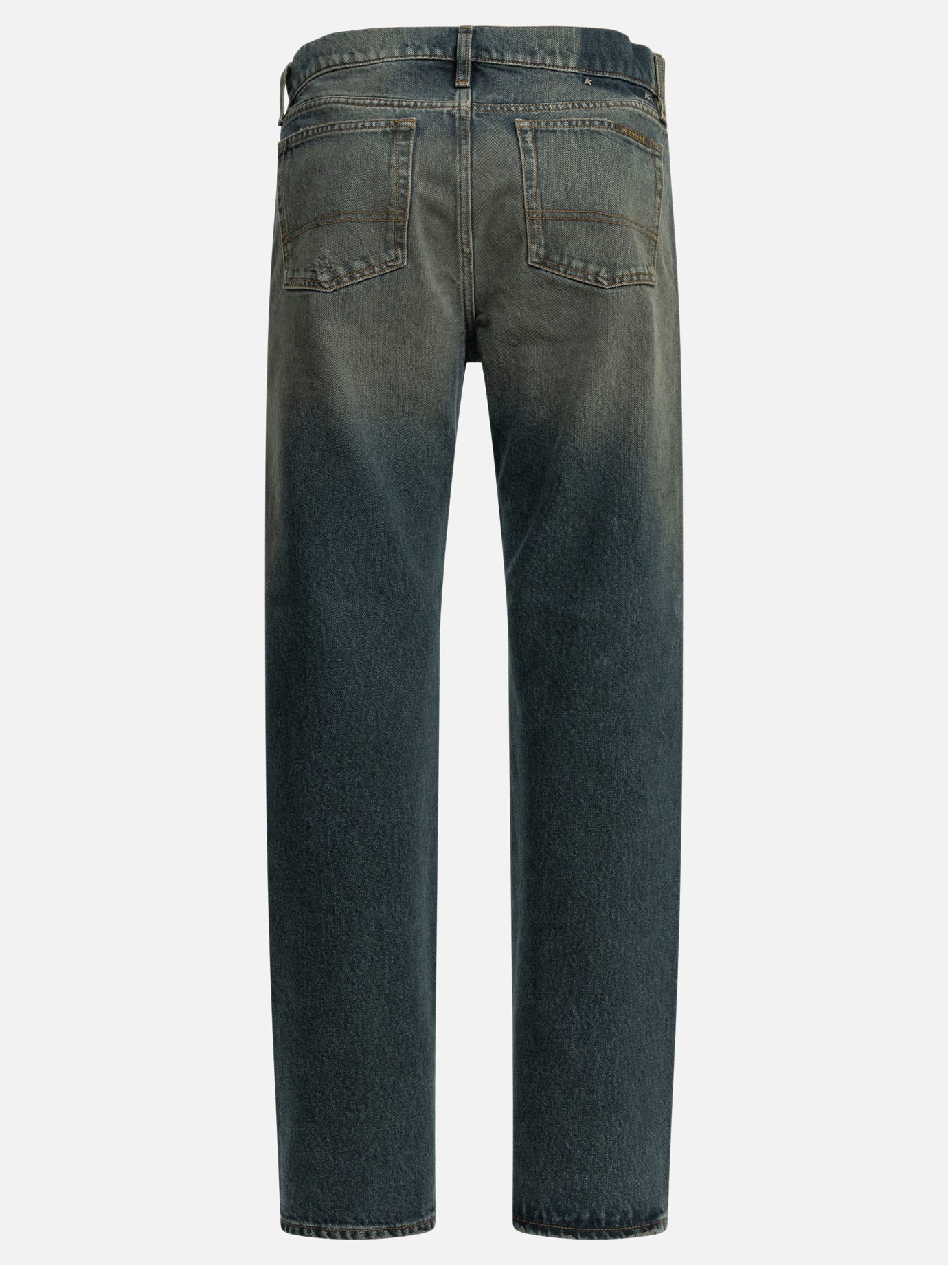 Straight-leg jeans Solid colour  Blue - Golden Goose Men | PDP | VIETTI Online Store | Zoom-Modal_4

