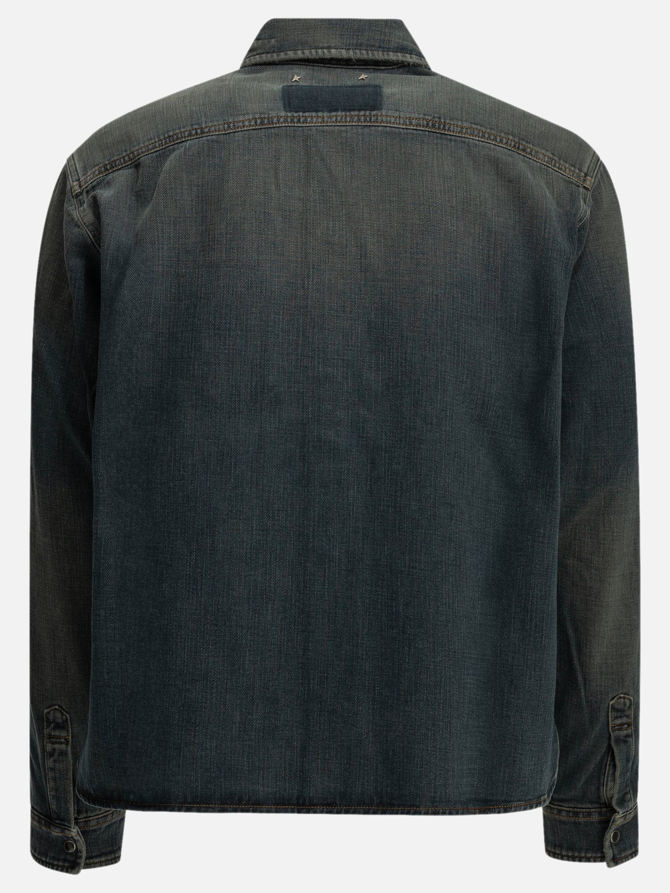 Camicie casual Logo  Blu - Golden Goose Uomo | PDP | VIETTI Online Store | Zoom-Modal_2
