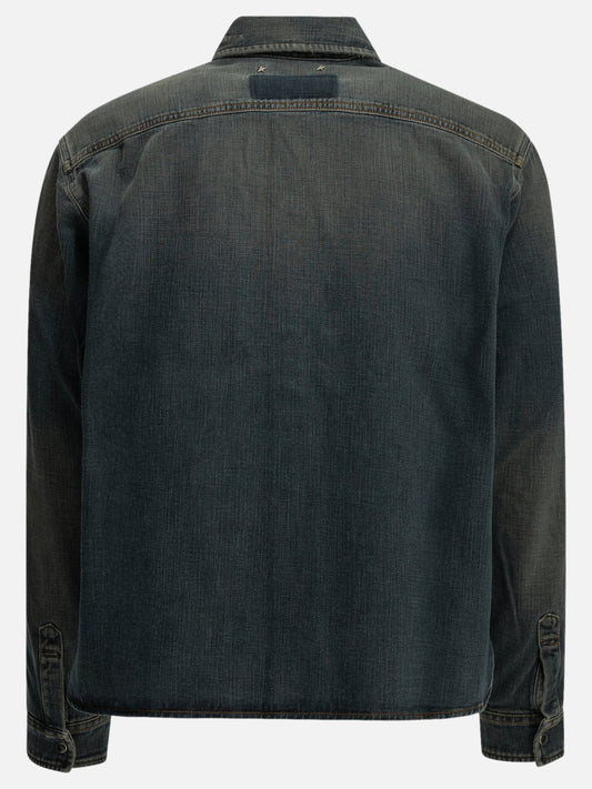 Casual shirts Logo  Blue - Golden Goose Men | PDP | VIETTI Online Store | 2
