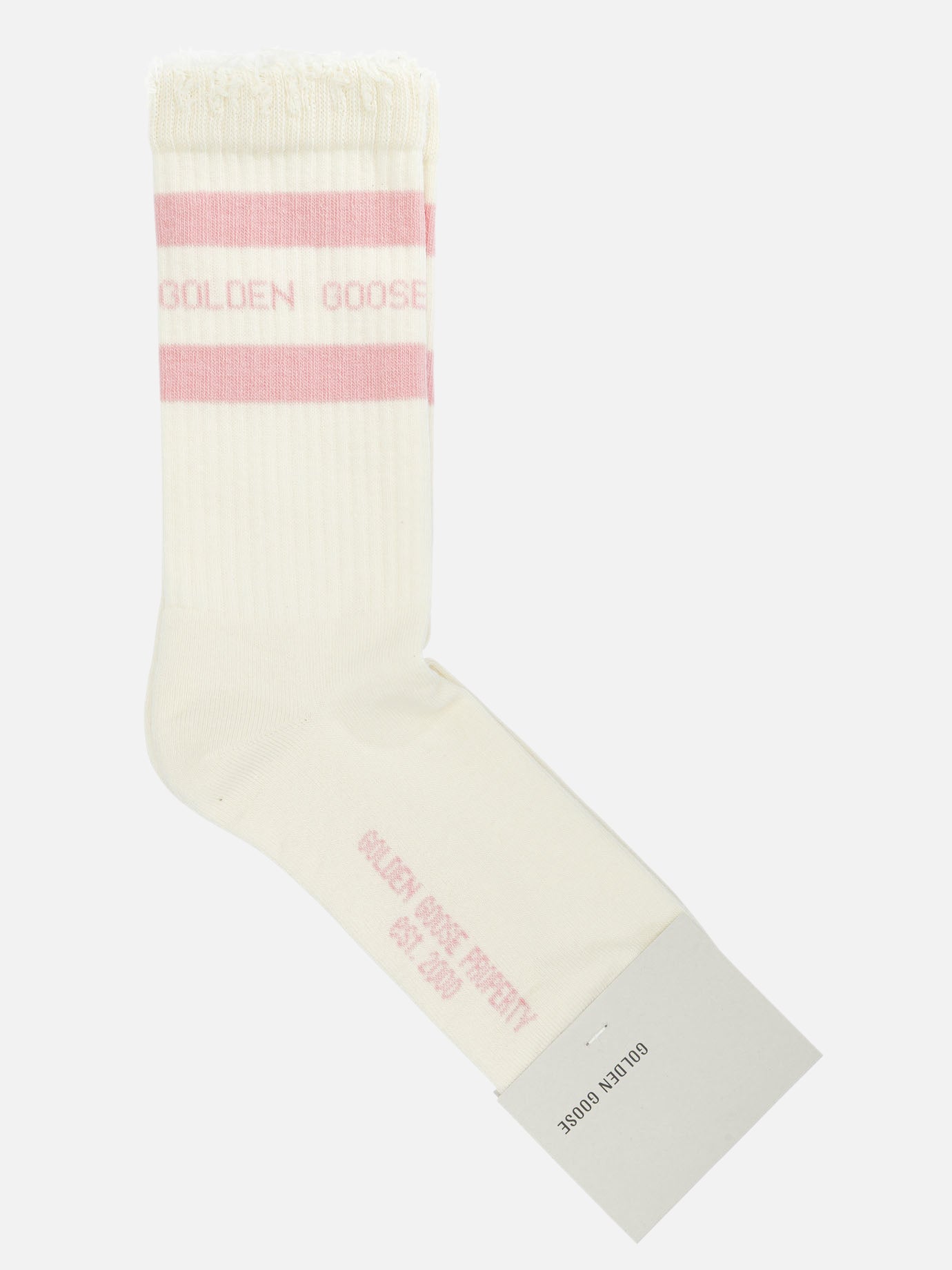 Sport socks 70% cotton 27% polyamide 3% spandex  Pink - Golden Goose Women | PDP | VIETTI Online Store | thumbnail