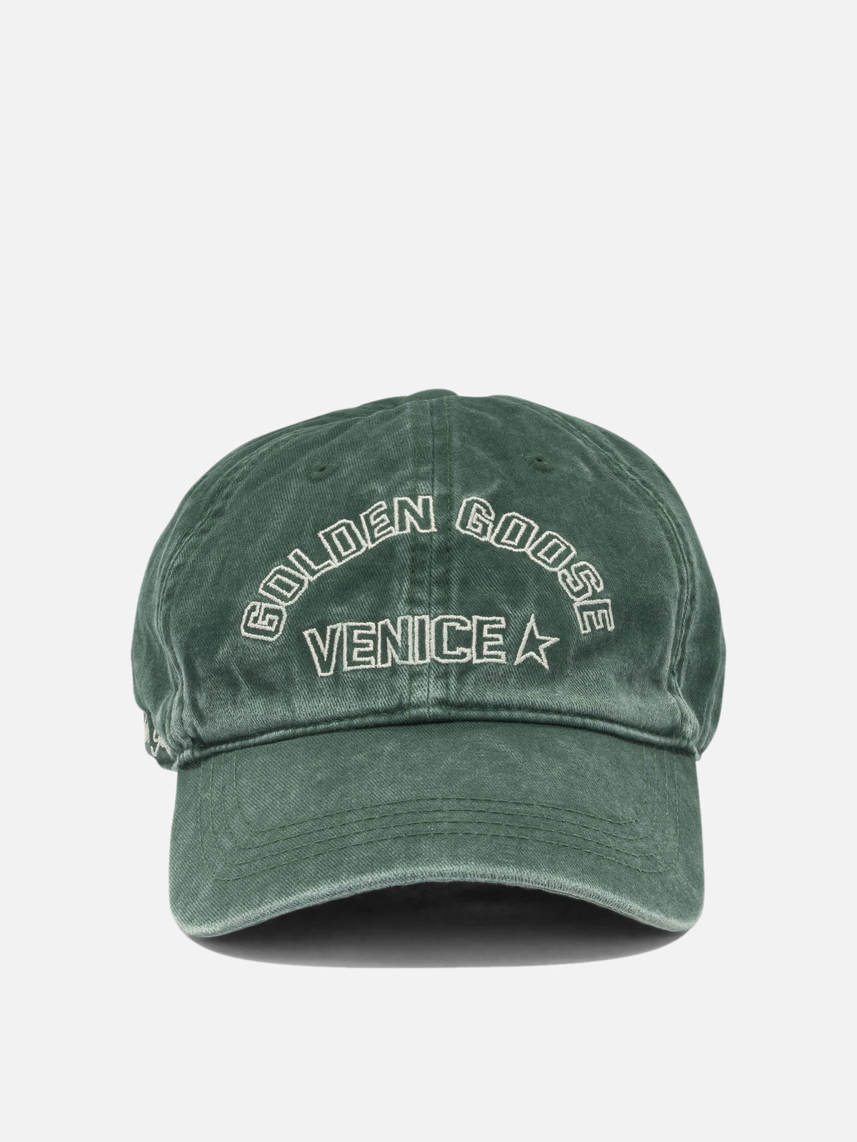 Golden Goose "Golden Venice" Baseball Cap Green