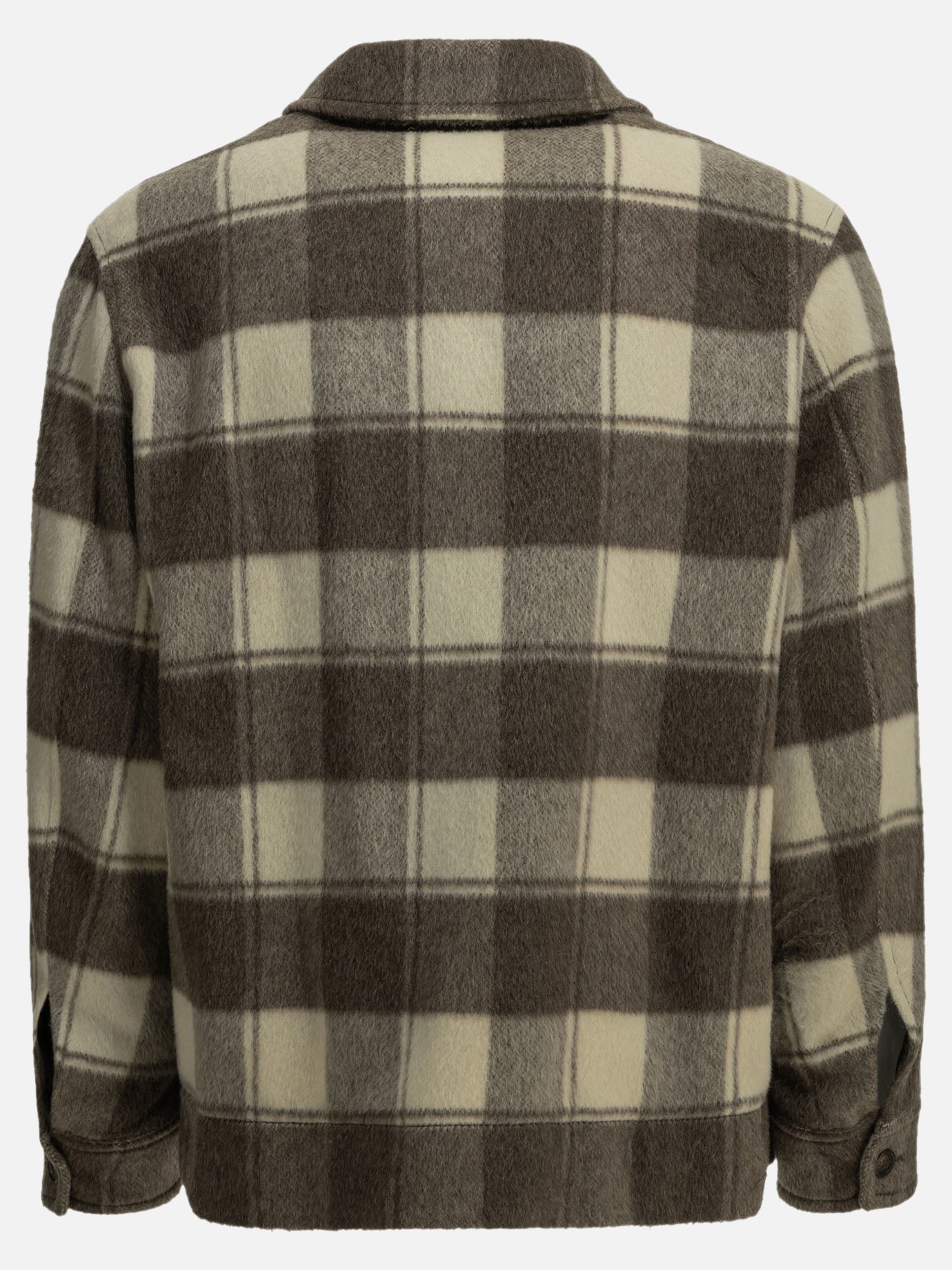 Overshirt jackets Check  Brown - Golden Goose Men | PDP | VIETTI Online Store | thumbnail_2