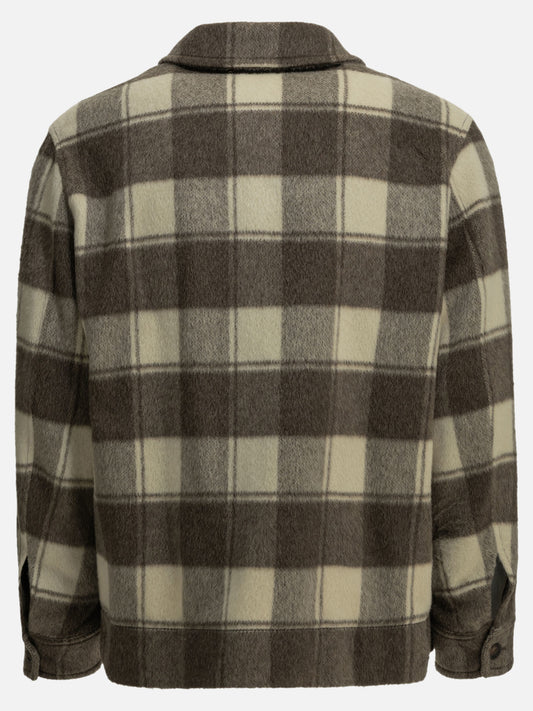 Overshirt jackets Check  Brown - Golden Goose Men | PDP | VIETTI Online Store | 2
