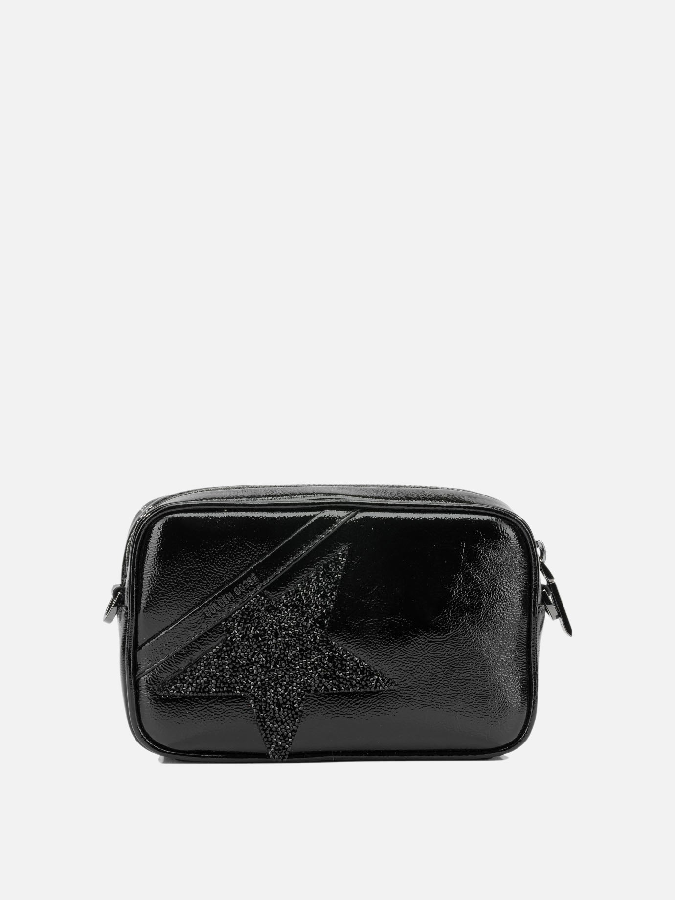 Borse piccole 94% cow leather 6% crystal - Lining: 100% polyamide  Nero - Golden Goose Donna | PDP | VIETTI Online Store | Zoom-Modal
