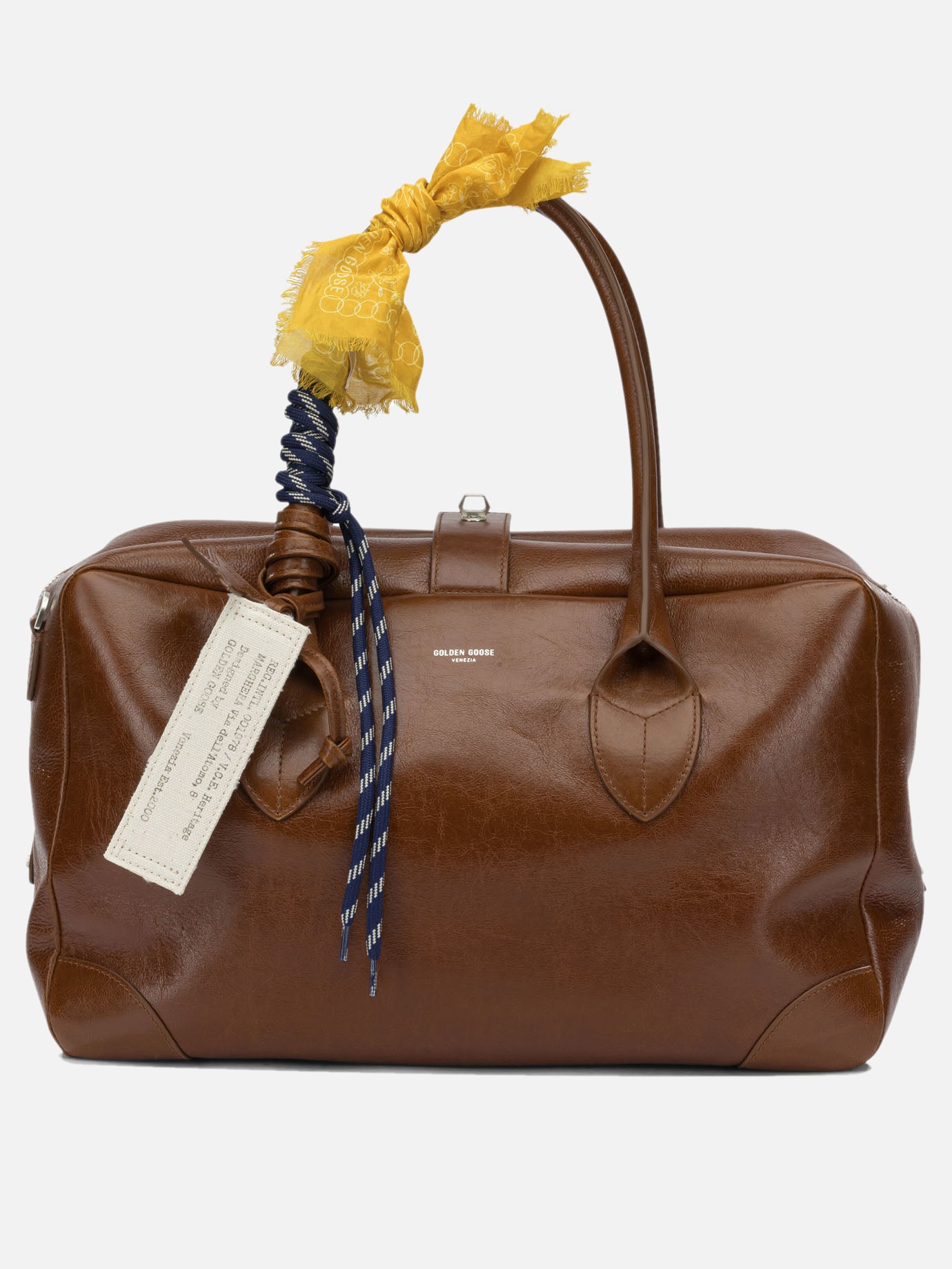 Borse grandi 100% cow leather - Lining: 100% cotton  Marrone - Golden Goose Donna | PDP | VIETTI Online Store | Zoom-Modal
