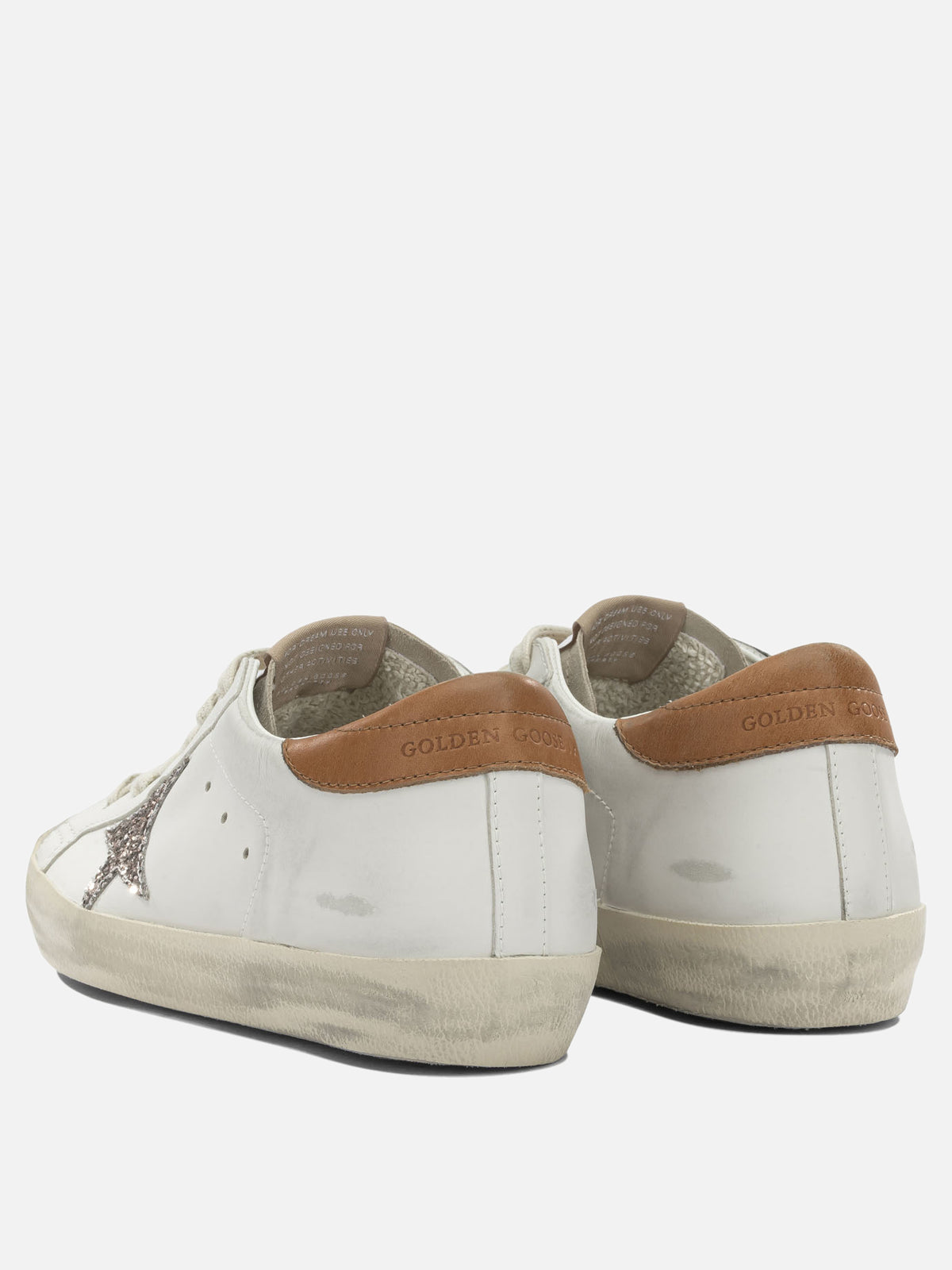 Golden Goose "Super Star" Low-Top Sneakers White
