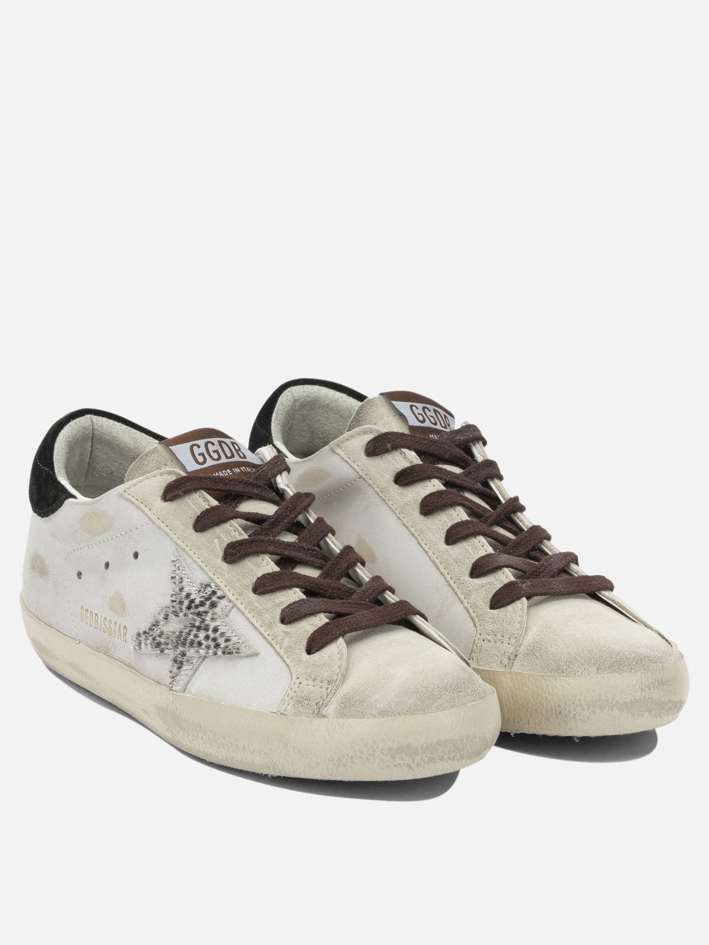 Low top sneakers 100% leather 100% horse hair - 100% rubber  Black - Golden Goose Women | PDP | VIETTI Online Store | thumbnail_2