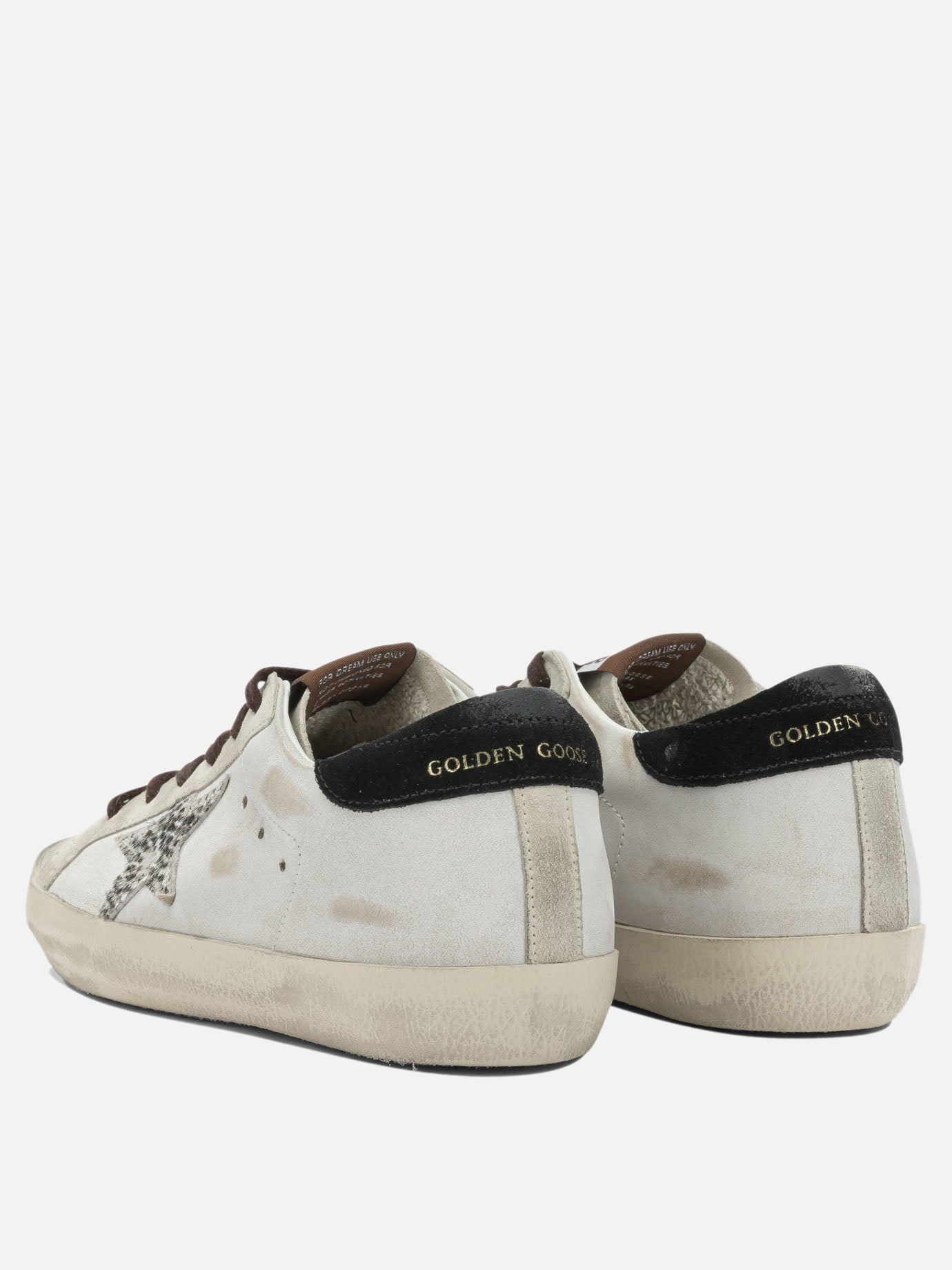 Low top sneakers 100% leather 100% horse hair - 100% rubber  Black - Golden Goose Women | PDP | VIETTI Online Store | thumbnail_4