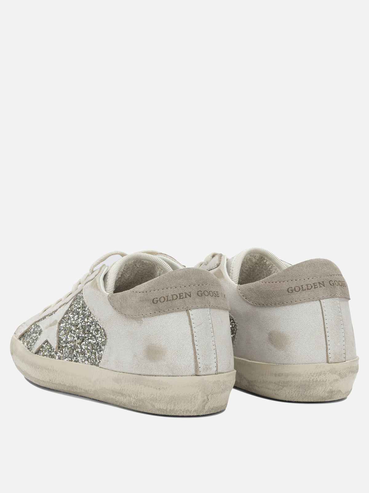 Golden Goose "Super Star" Low sneakers Silver - VIETTI