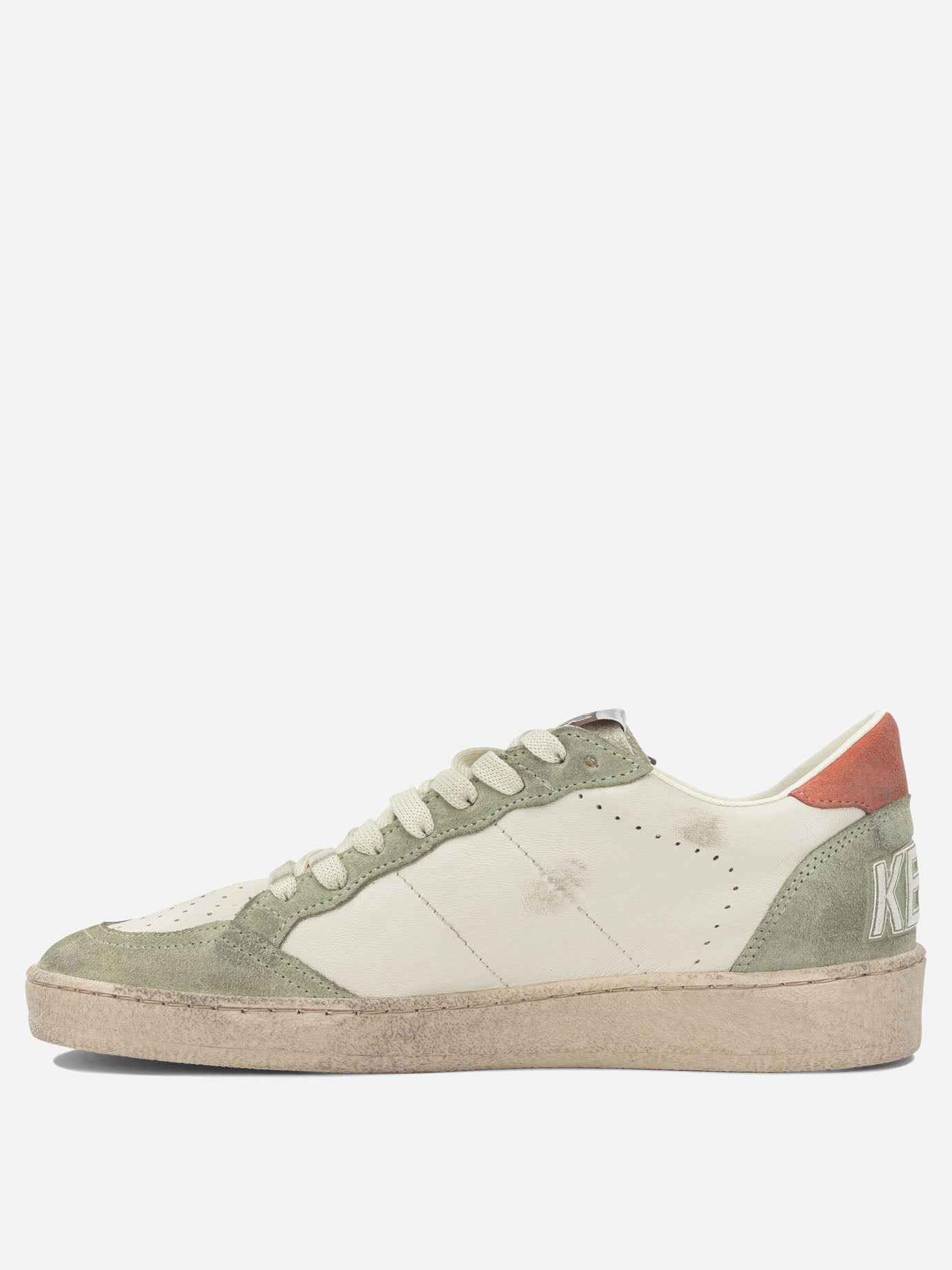 Low top sneakers 60% cow leather 36% ovine leather 4% goat leather - 100% thermoplastic polyurethane  Green - Golden Goose Women | PDP | VIETTI Online Store | thumbnail_3