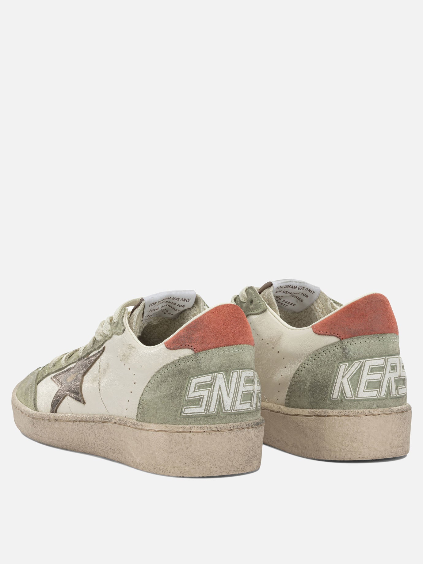 Low top sneakers 60% cow leather 36% ovine leather 4% goat leather - 100% thermoplastic polyurethane  Green - Golden Goose Women | PDP | VIETTI Online Store | Zoom-Modal_4
