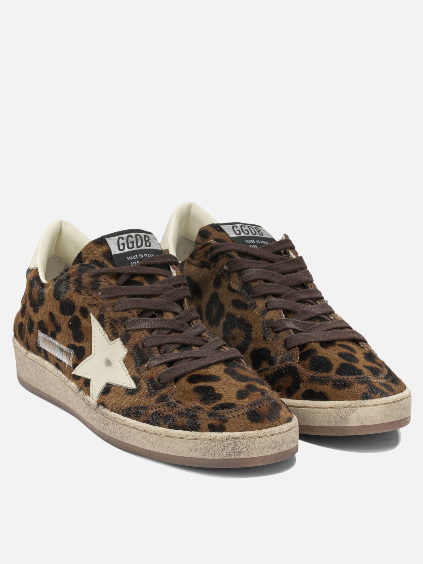Low top sneakers 100% cow leather - 100% thermoplastic polyurethane  Brown - Golden Goose Women | PDP | VIETTI Online Store | thumbnail_2