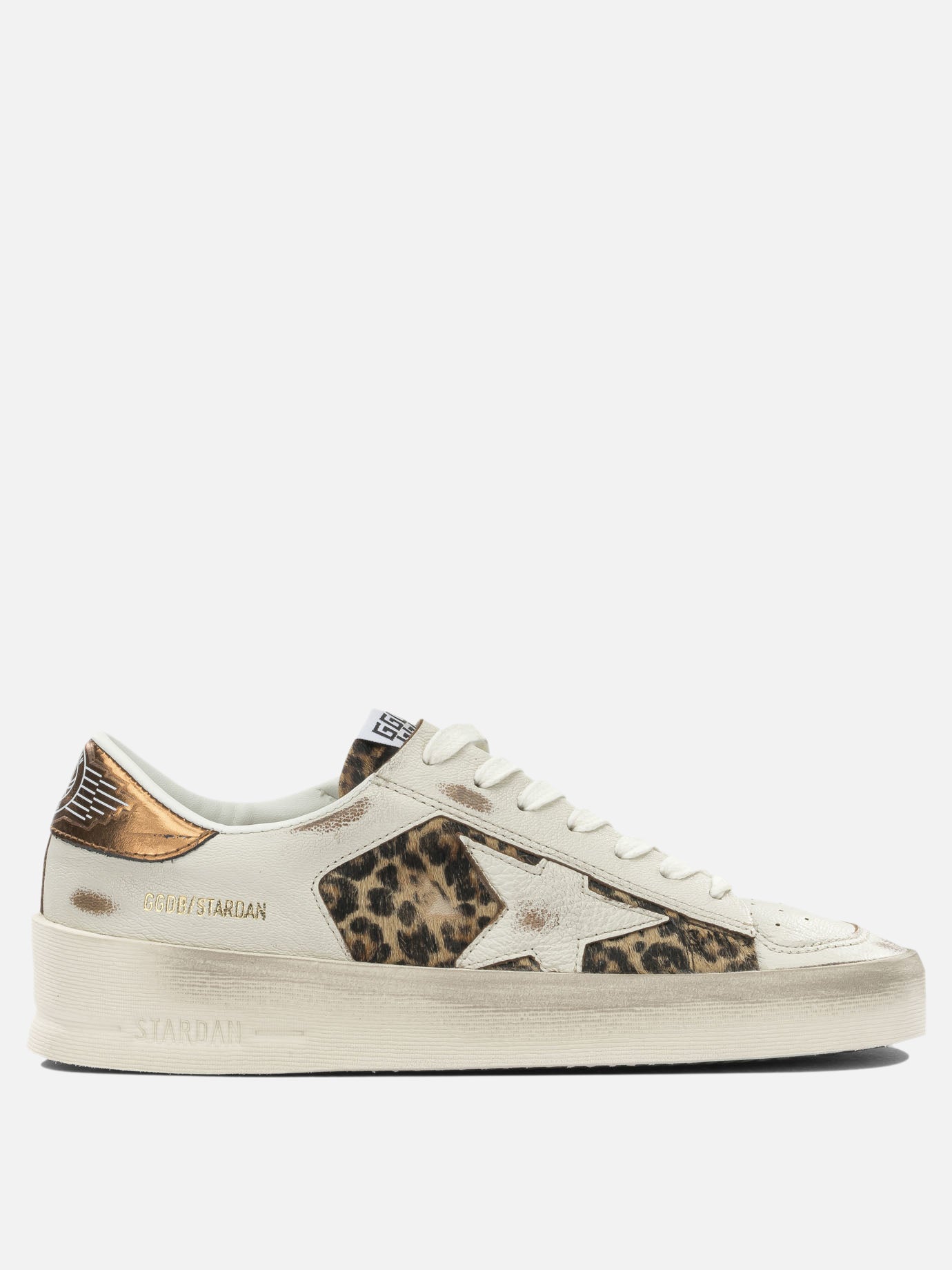 Sneaker basse 58% goat leather 42% cow leather - 100% thermoplastic polyurethane  Beige - Golden Goose Donna | PDP | VIETTI Online Store | thumbnail