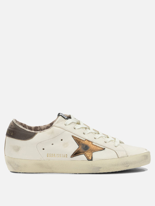 Low top sneakers 47% ovine leather 42% cow leather 8% polyurethane 3% viscose - 100% rubber  Brown - Golden Goose Women | PLP | VIETTI Online Store 
