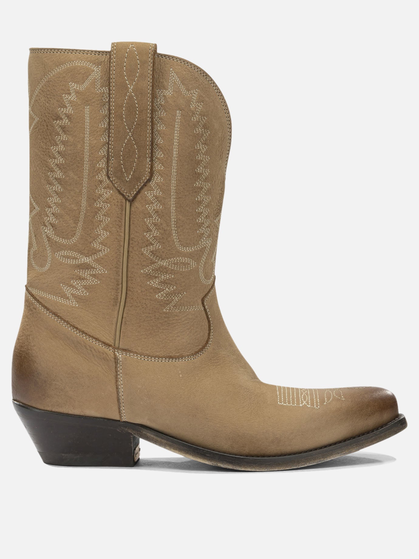 Cowboy 100% cow leather - 100% cow leather  Beige - Golden Goose Women | PDP | VIETTI Online Store | Zoom-Modal

