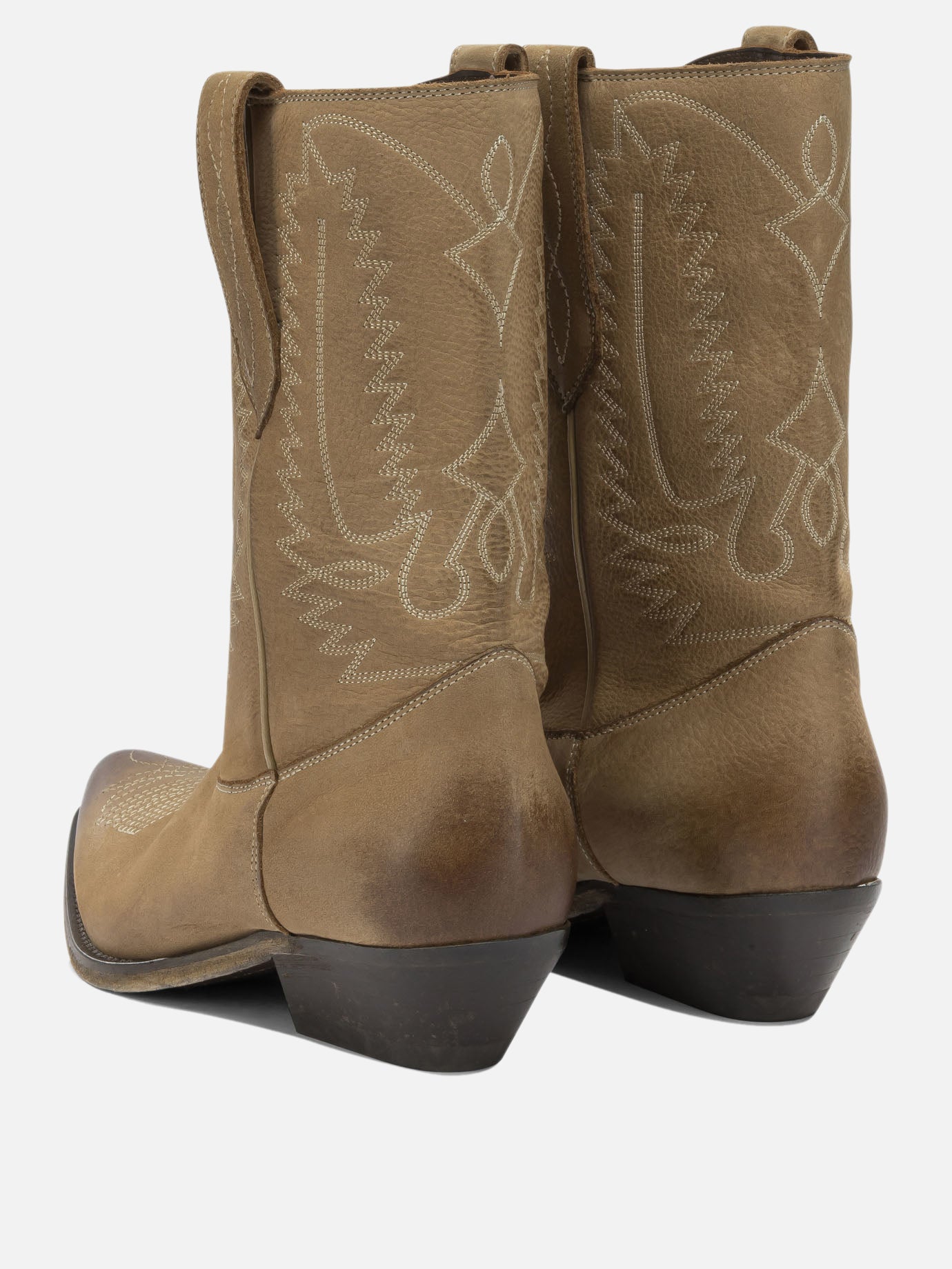 Cowboy 100% cow leather - 100% cow leather  Beige - Golden Goose Women | PDP | VIETTI Online Store | thumbnail_4