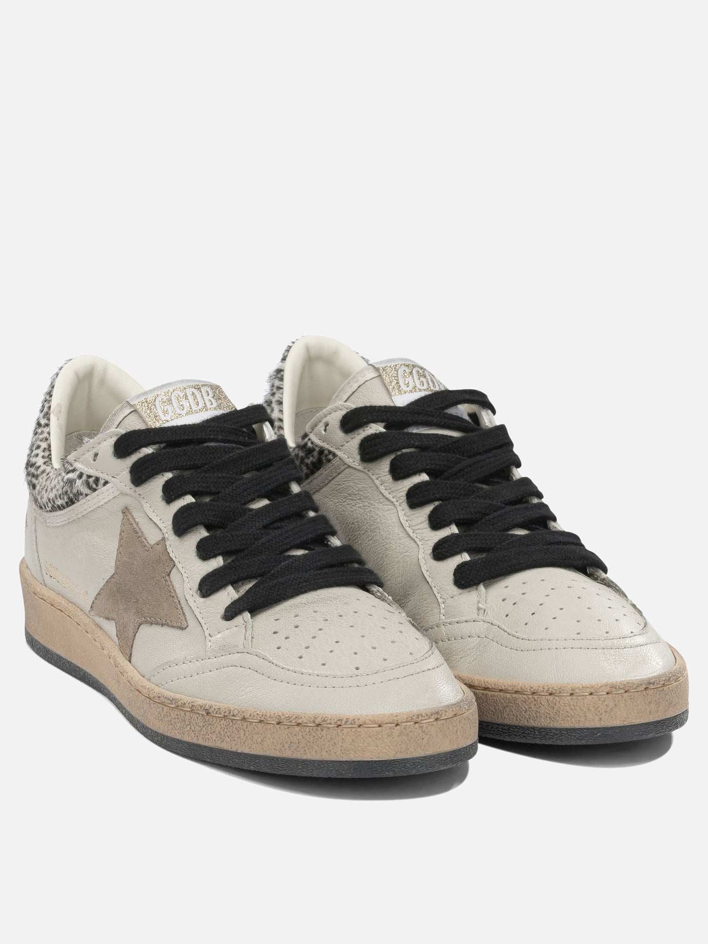 Low top sneakers 88% goat leather 12% cow leather - 100% thermoplastic polyurethane  Beige - Golden Goose Women | PDP | VIETTI Online Store | thumbnail_2