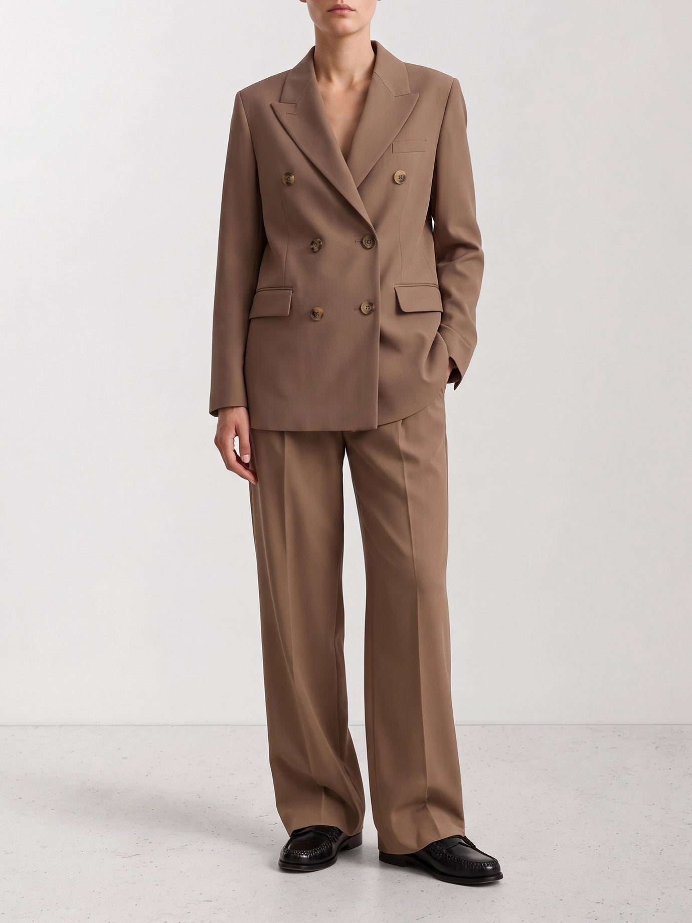 Tailored trousers Solid colour  Pink - Golden Goose Women | PDP | VIETTI Online Store | thumbnail_2