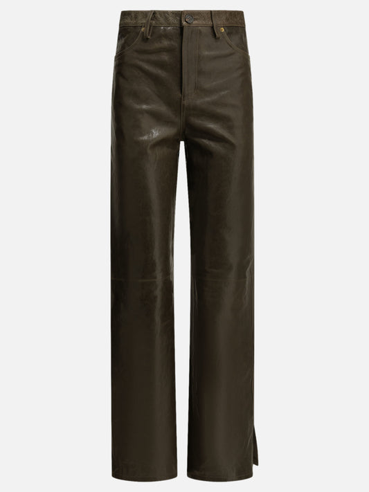 Leisure trousers Solid colour  Green - Golden Goose Women | PDP | VIETTI Online Store 
