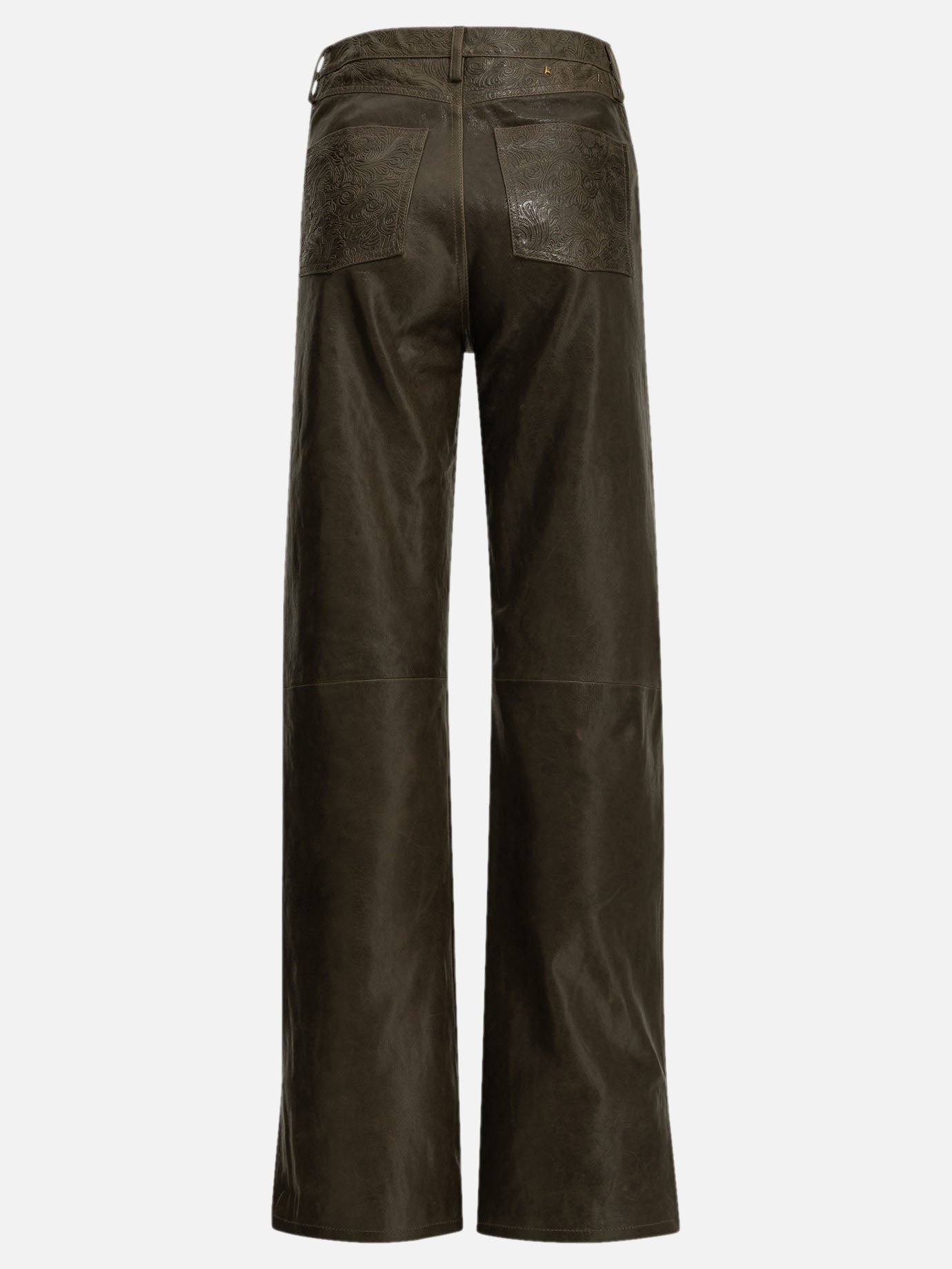 Leisure trousers Solid colour  Green - Golden Goose Women | PDP | VIETTI Online Store | thumbnail_2