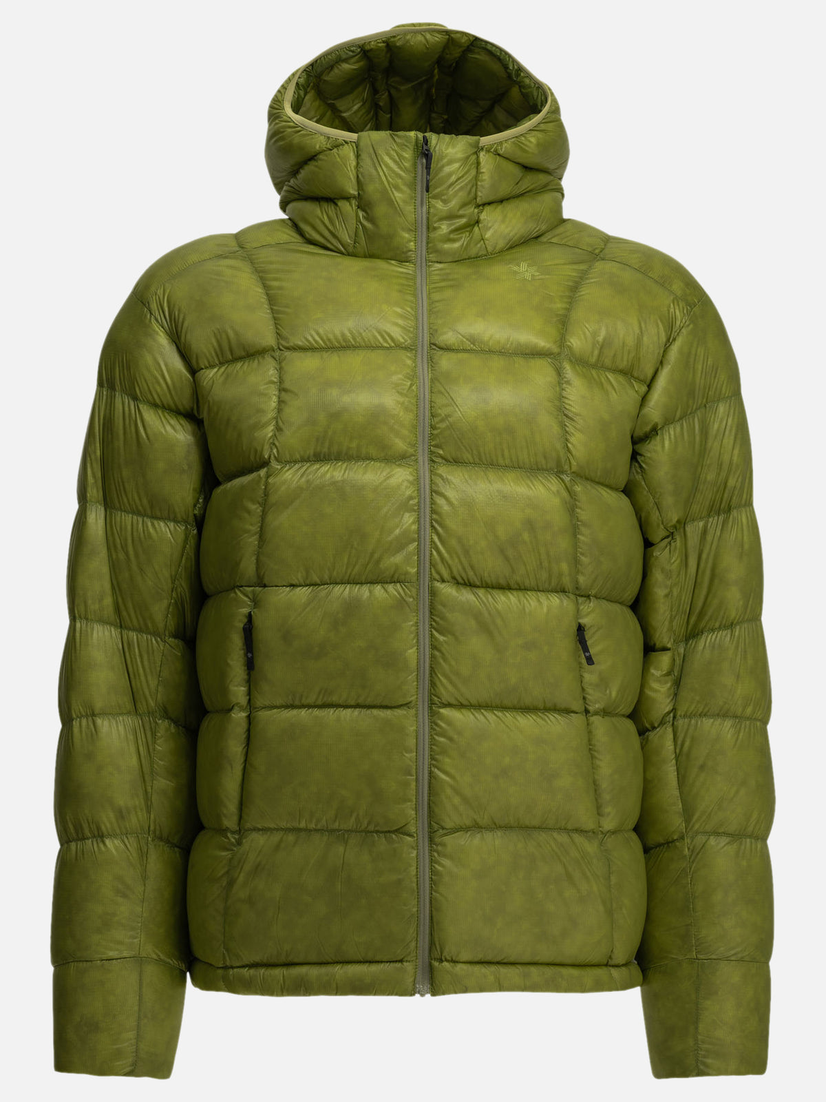 Goldwin "Cloud Bulky" Short Down Jacket Green