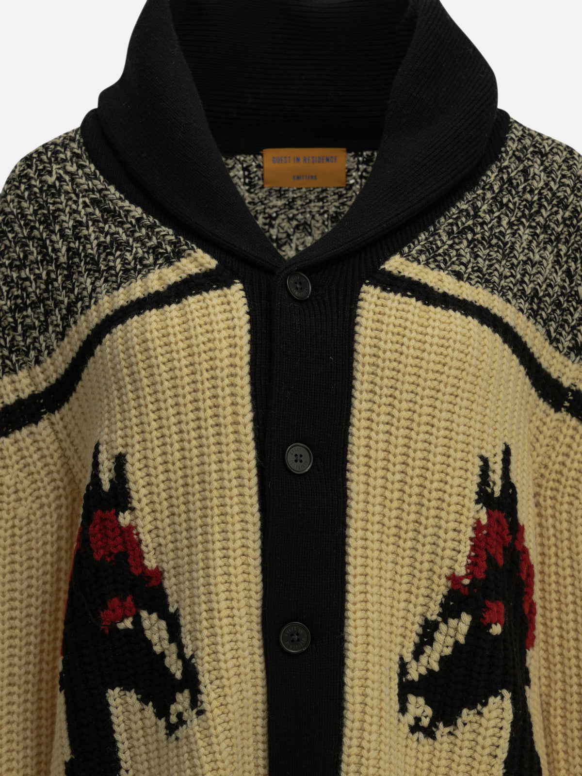Guest in Residence "Rodeo" Cardigan Beige

