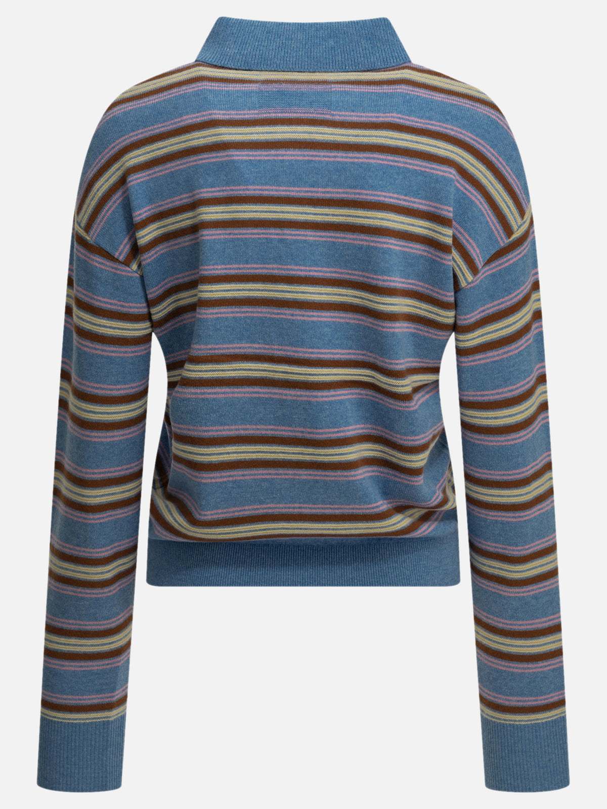 Guest in Residence "College" Polo Sweater Blue

