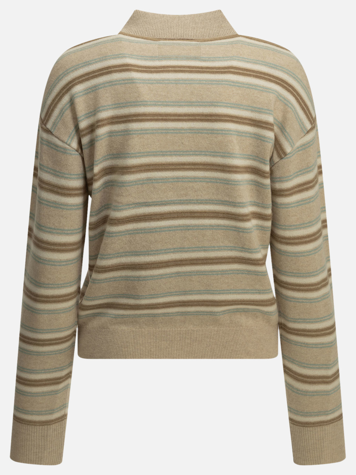 Guest in Residence "College" Polo Sweater Beige

