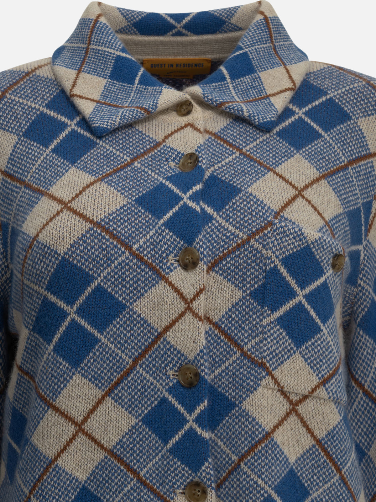 Guest in Residence "Dylan" Cardigan Blue