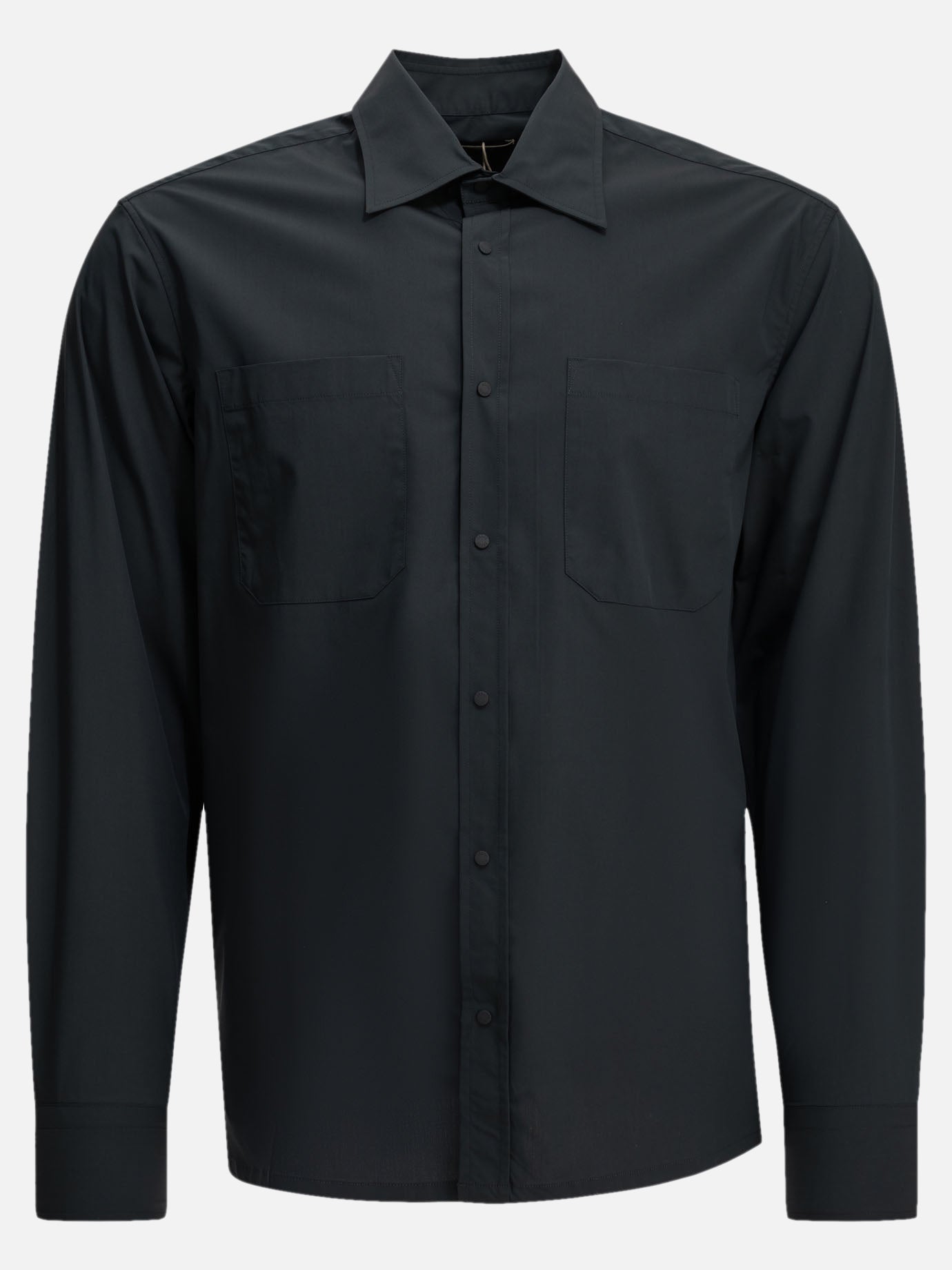 Camicie casual Solid colour  Blu - Herno Uomo | PDP | VIETTI Online Store | Zoom-Modal
