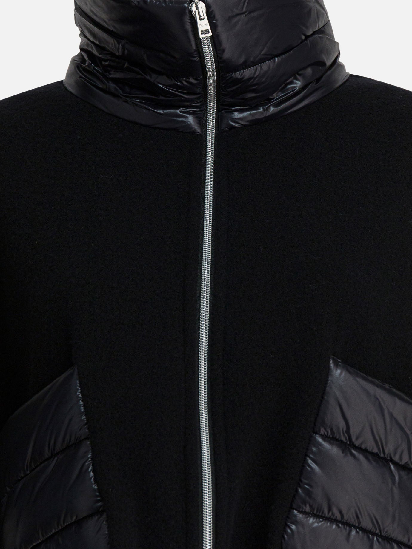 Capes Solid colour  Black - Herno Women | PDP | VIETTI Online Store | thumbnail_3