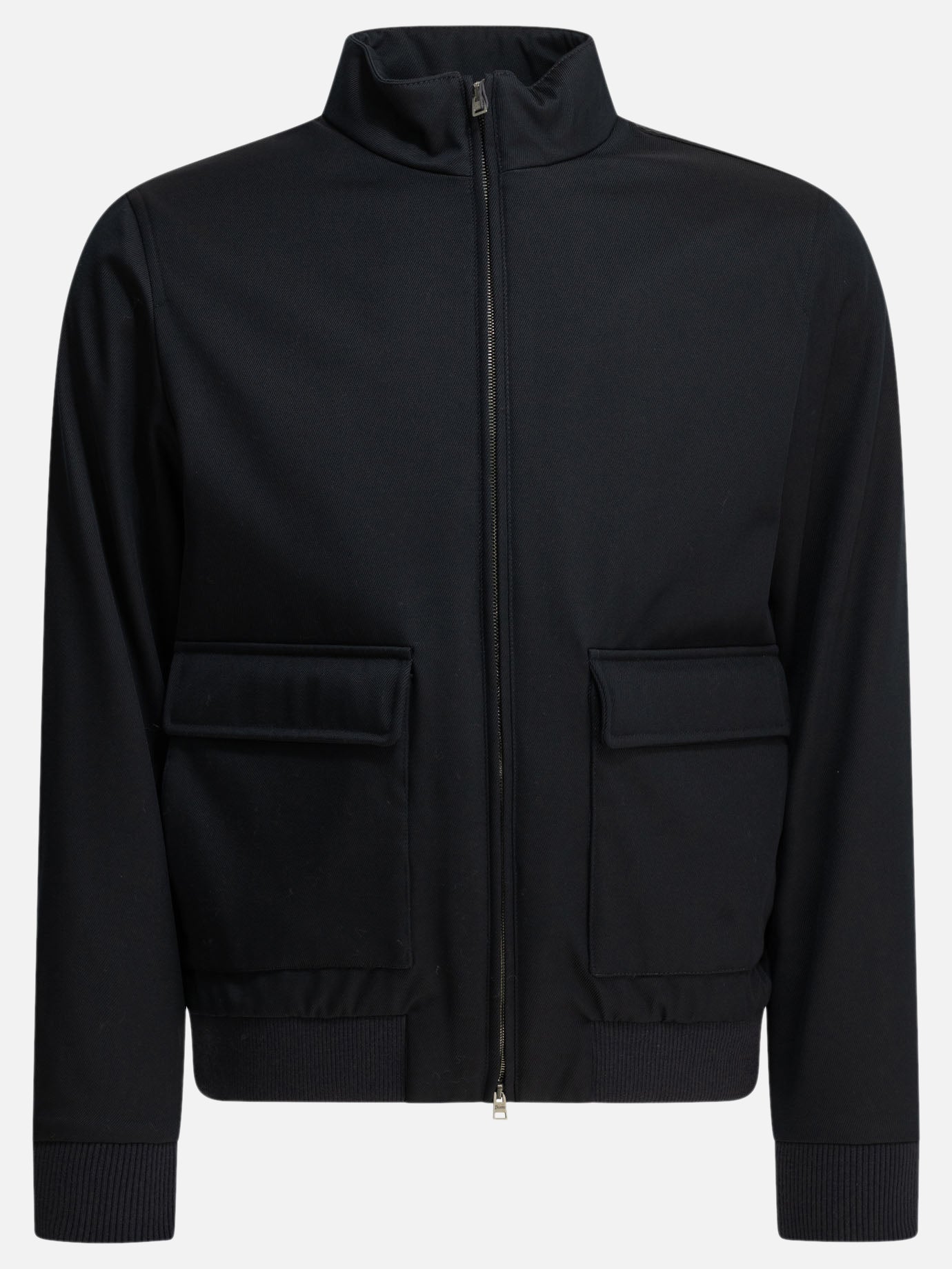 Bomber jackets Solid colour  Blue - Herno Men | PDP | VIETTI Online Store | thumbnail