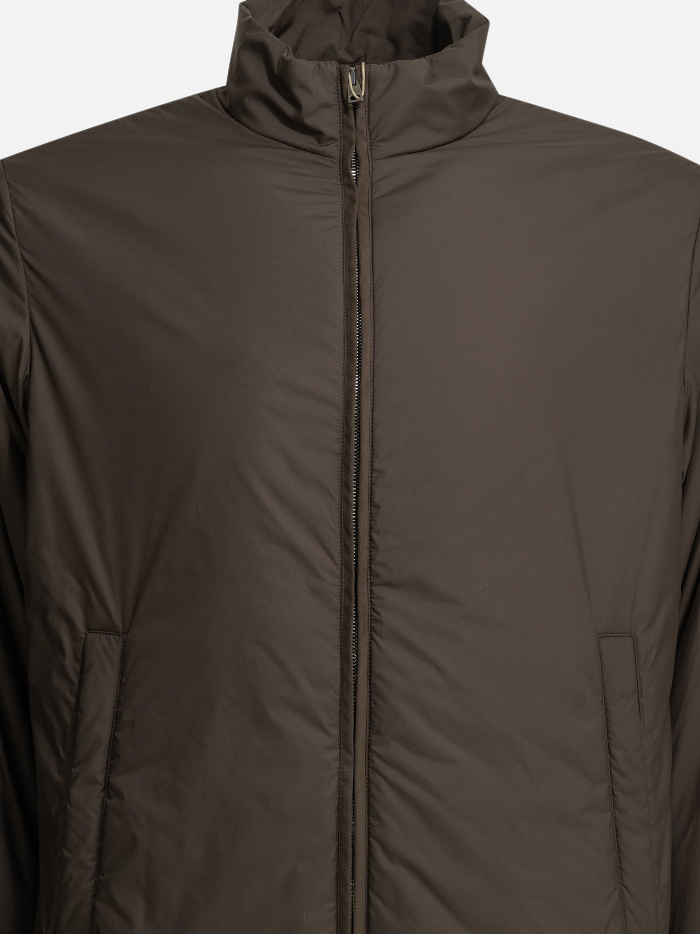 Quilted & Utility Jackets Solid colour  Brown - Herno Men | PDP | VIETTI Online Store | thumbnail_3