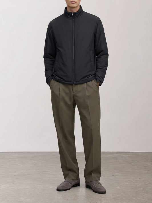 Quilted & Utility Jackets Solid colour  Blue - Herno Men | PLP | VIETTI Online Store | 2
