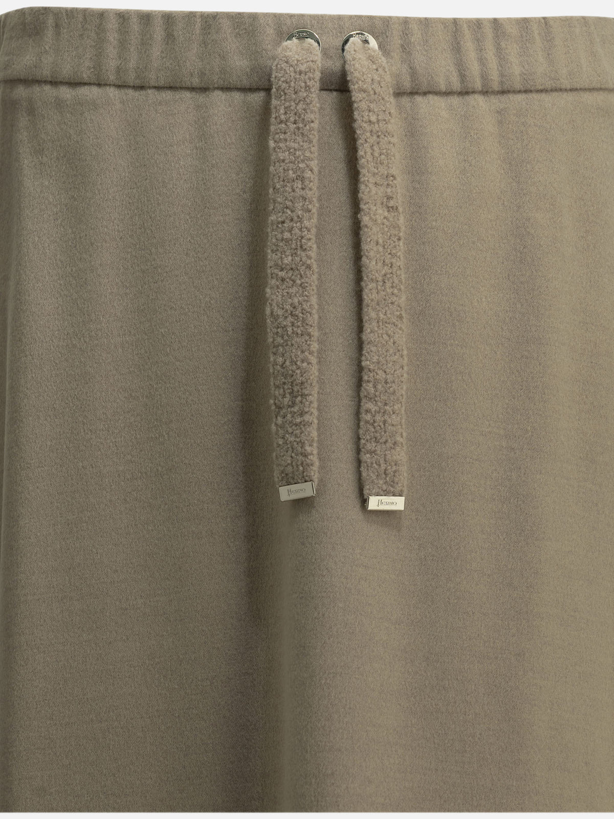 Herno "Resort" Long Skirt Beige