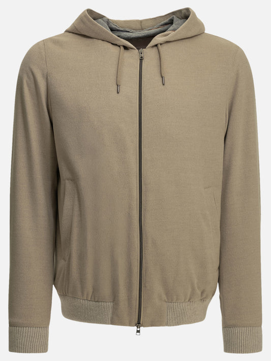 Quilted & Utility Jackets Solid colour  Beige - Herno Men | PLP | VIETTI Online Store 
