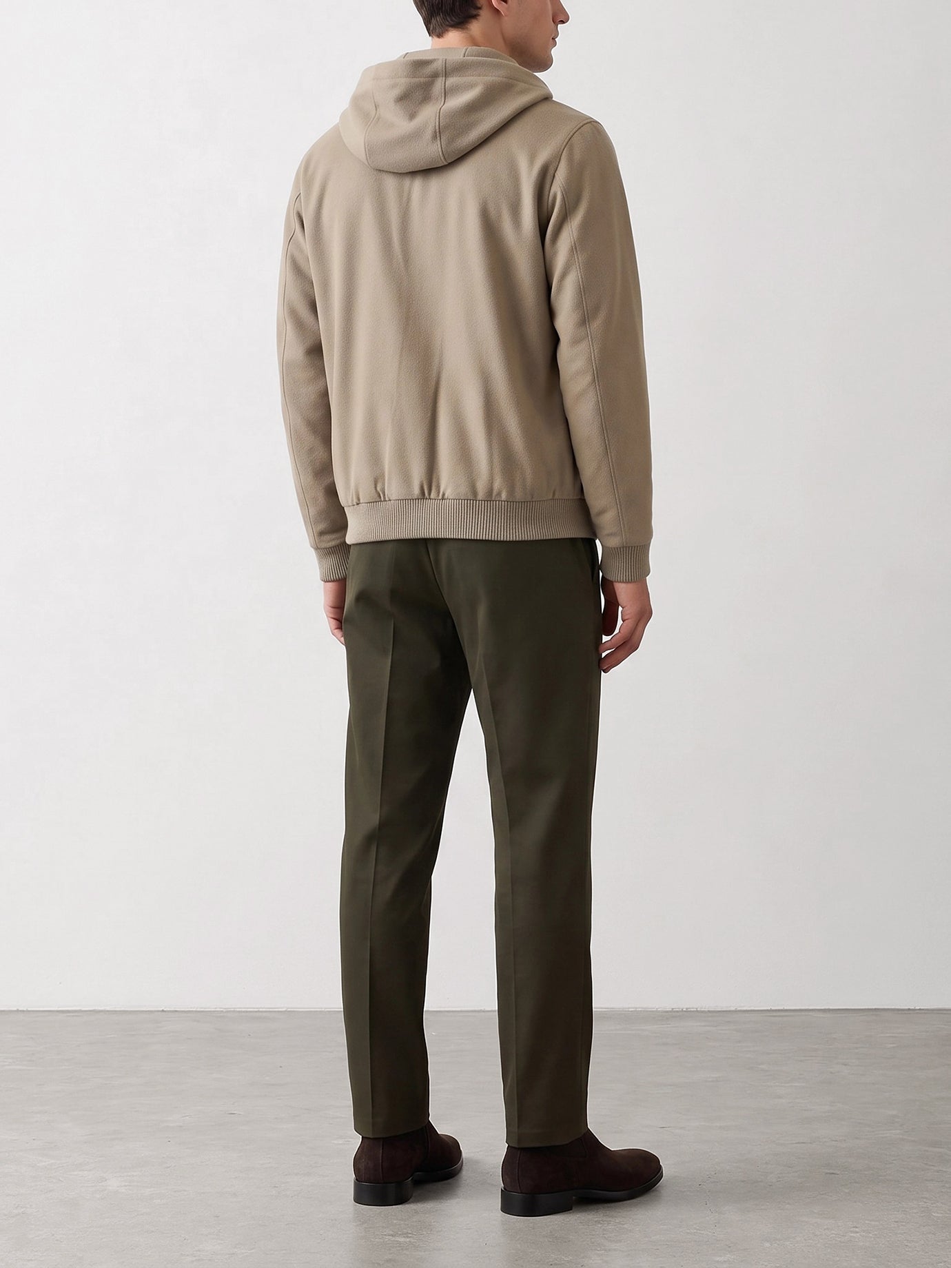Quilted & Utility Jackets Solid colour  Beige - Herno Men | PDP | VIETTI Online Store | Zoom-Modal_3
