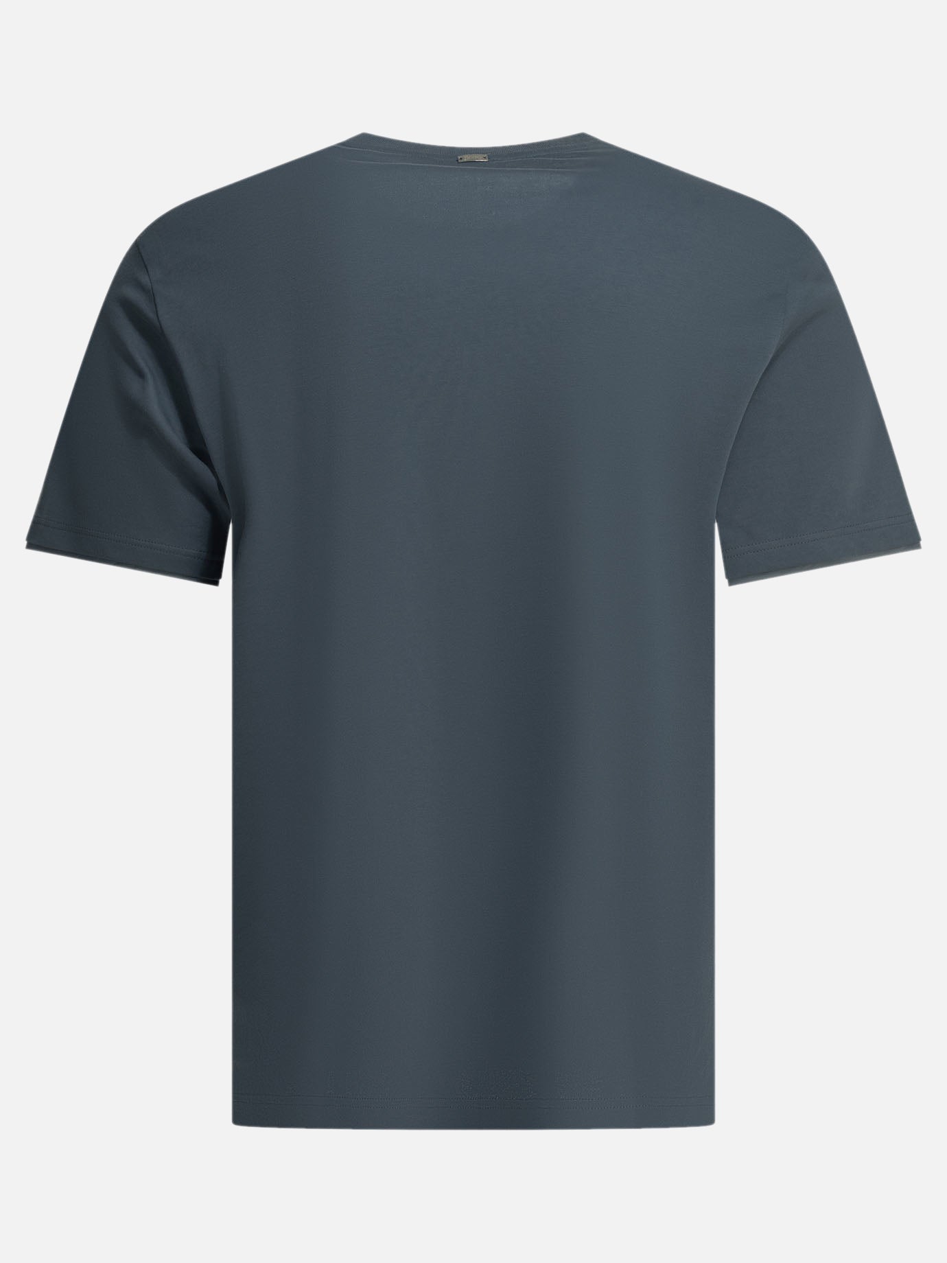 Crewneck t-shirts Solid colour  Blue - Herno Men | PDP | VIETTI Online Store | thumbnail_2