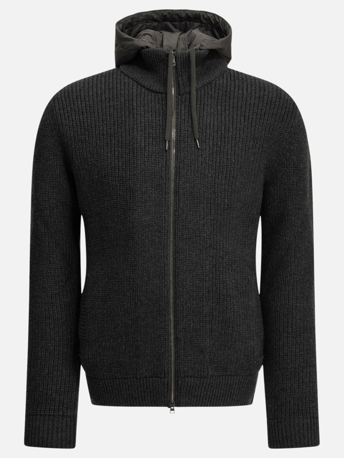 Herno "Chamonix" Short Coat Grey - VIETTI
