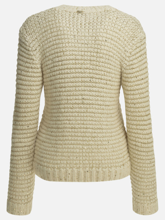 Maglioni girocollo Solid colour  Bianco - Herno Donna | PDP | VIETTI Online Store | 2
