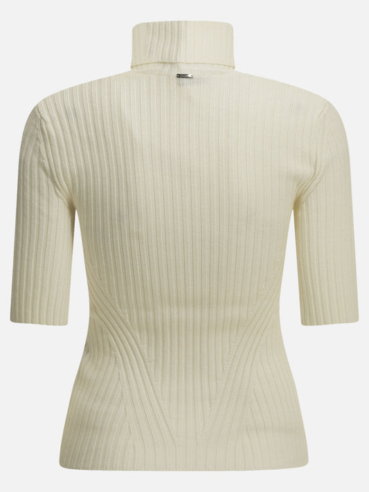 Herno Wool Turtleneck Sweater White

