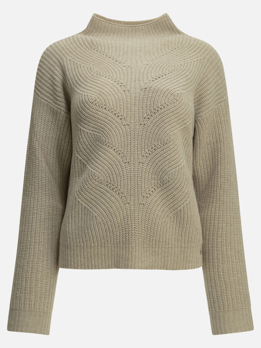 Turtleneck sweaters Textured knit  Beige - Herno Women | PDP | VIETTI Online Store 
