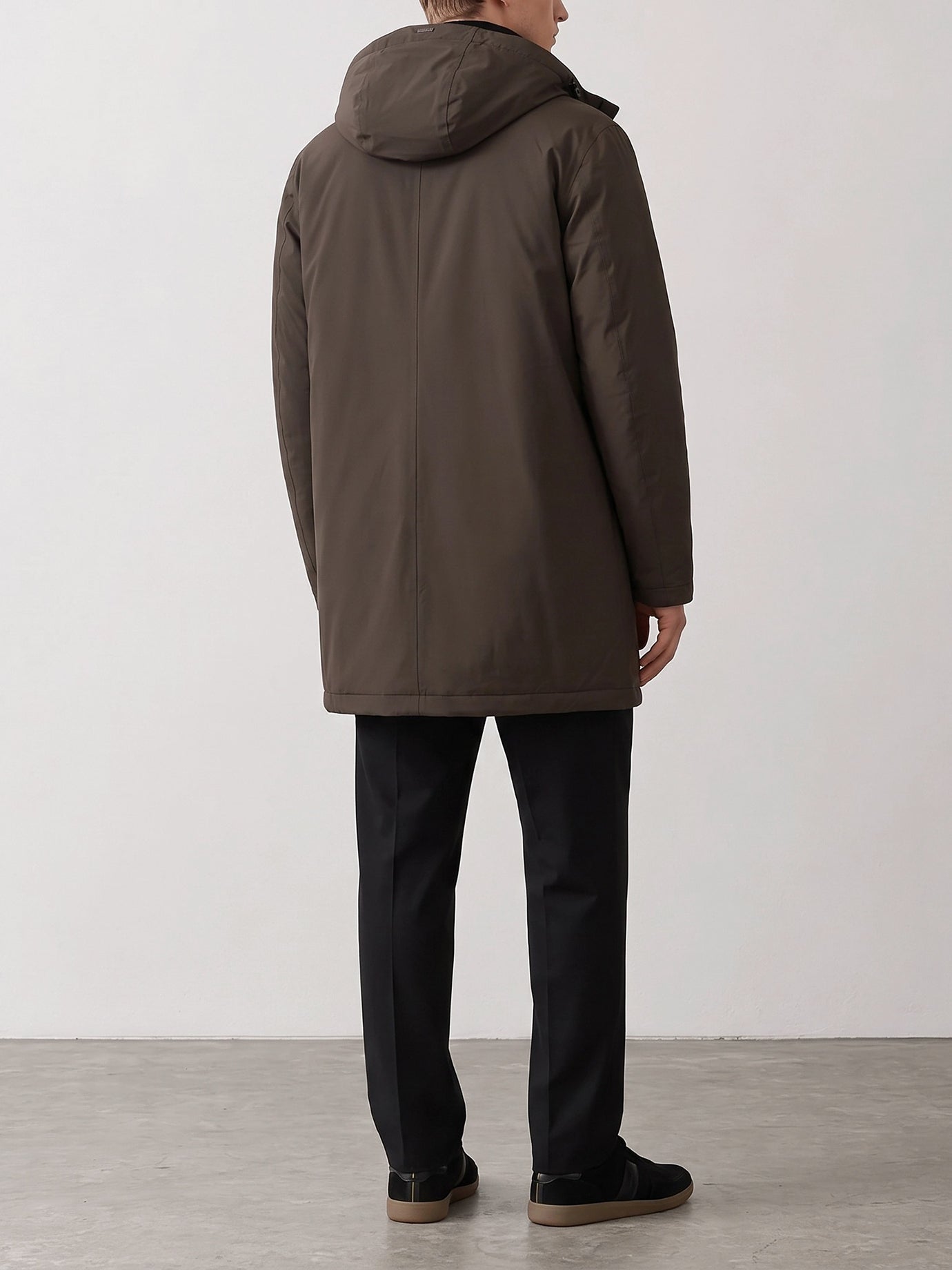 Down coats Solid colour  Brown - Herno Men | PDP | VIETTI Online Store | Zoom-Modal_3
