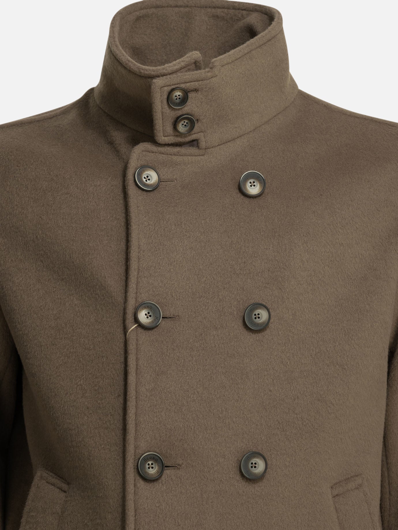 Cappotti corti Solid colour  Marrone - Herno Uomo | PDP | VIETTI Online Store | Zoom-Modal_5
