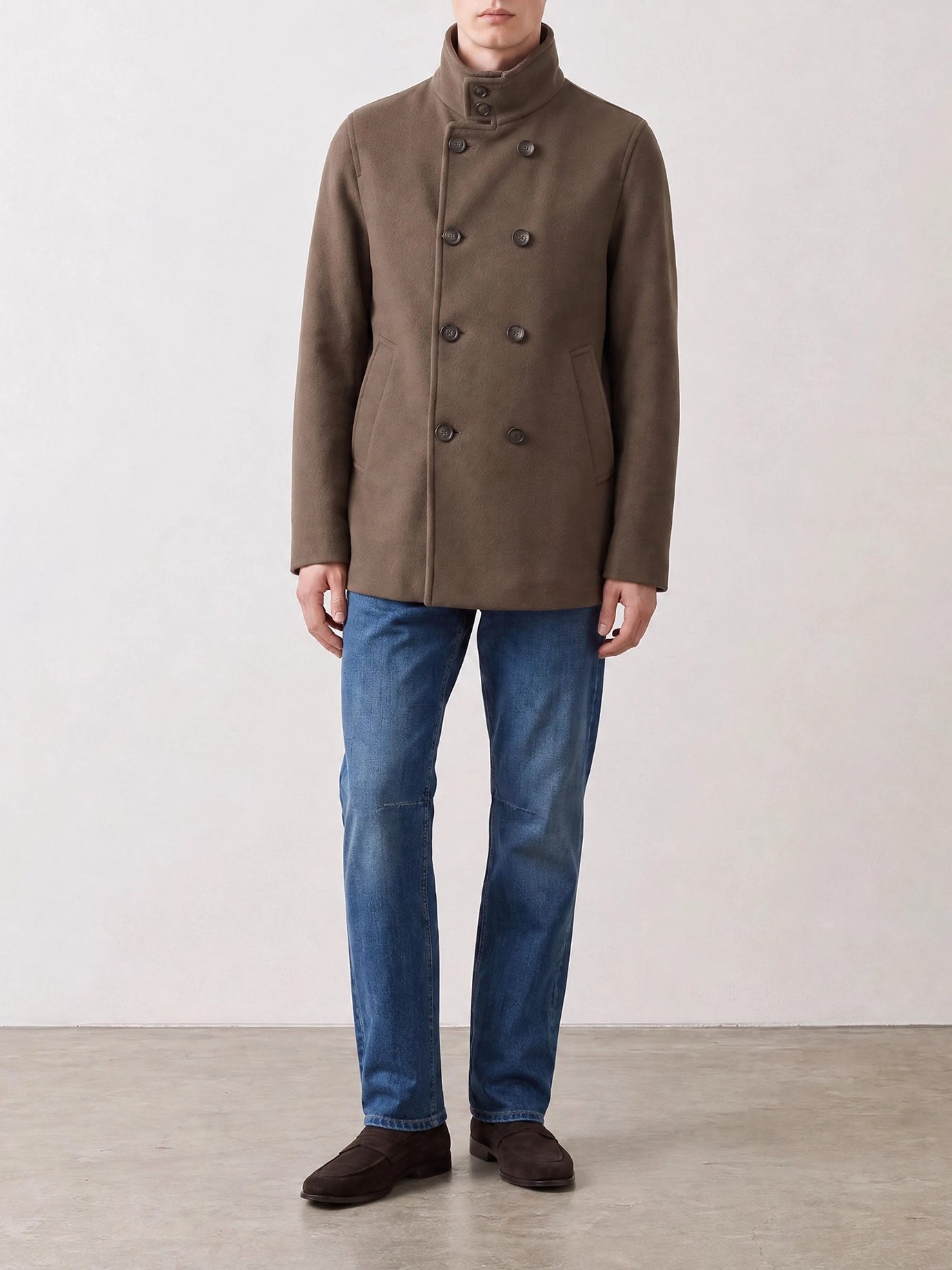 Cappotti corti Solid colour  Marrone - Herno Uomo | PDP | VIETTI Online Store | thumbnail_2