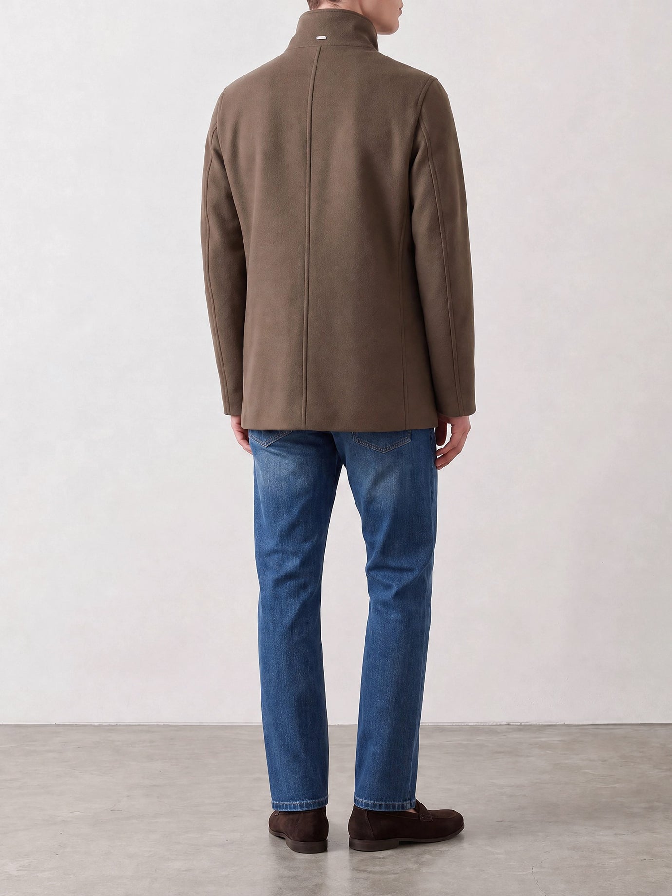 Cappotti corti Solid colour  Marrone - Herno Uomo | PDP | VIETTI Online Store | Zoom-Modal_3
